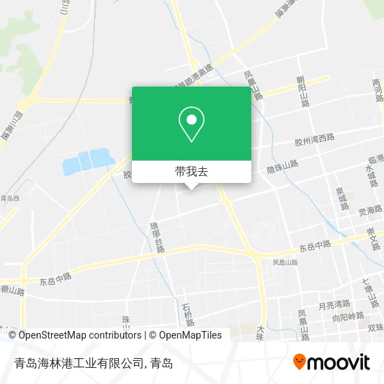 青岛海林港工业有限公司地图