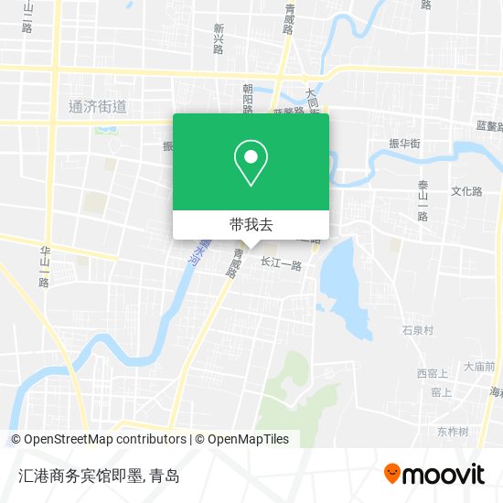 汇港商务宾馆即墨地图