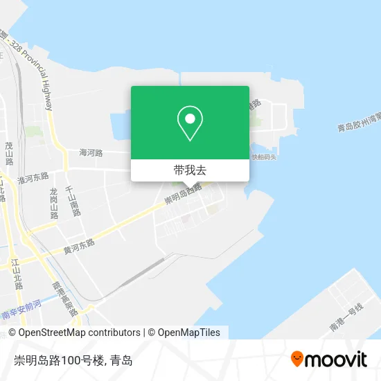 崇明岛路100号楼地图