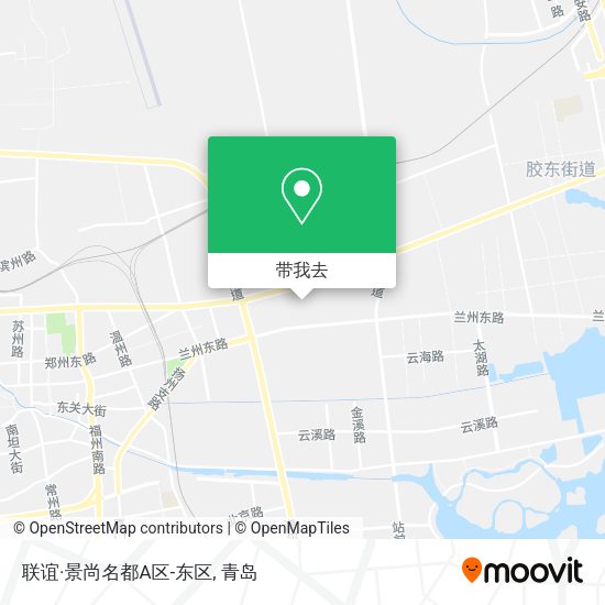 联谊·景尚名都A区-东区地图