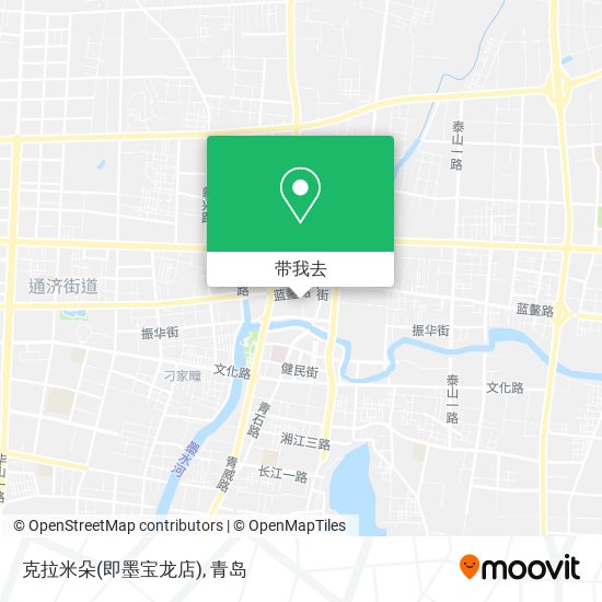 克拉米朵(即墨宝龙店)地图
