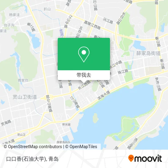 口口香(石油大学)地图