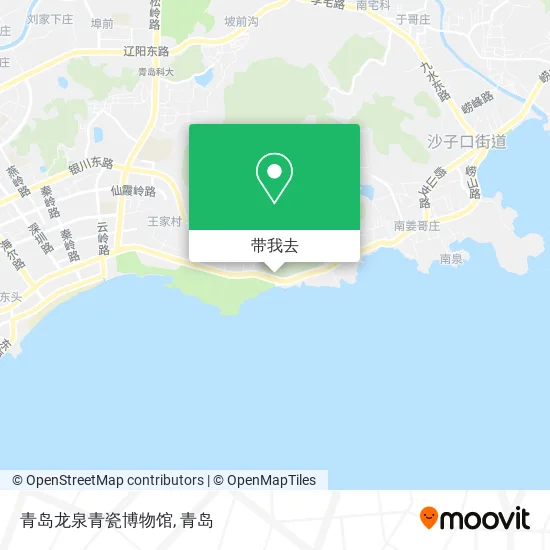 青岛龙泉青瓷博物馆地图