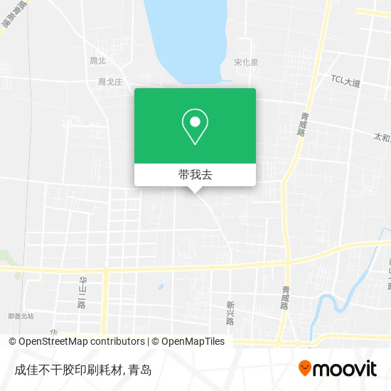成佳不干胶印刷耗材地图