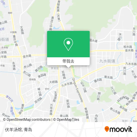 伏羊汤馆地图
