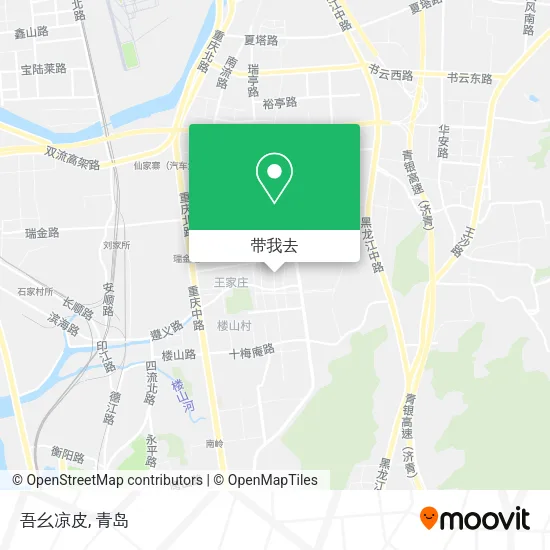 吾幺凉皮地图