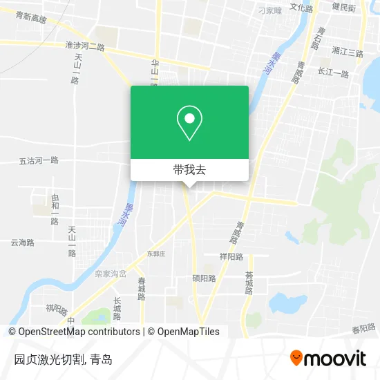 园贞激光切割地图