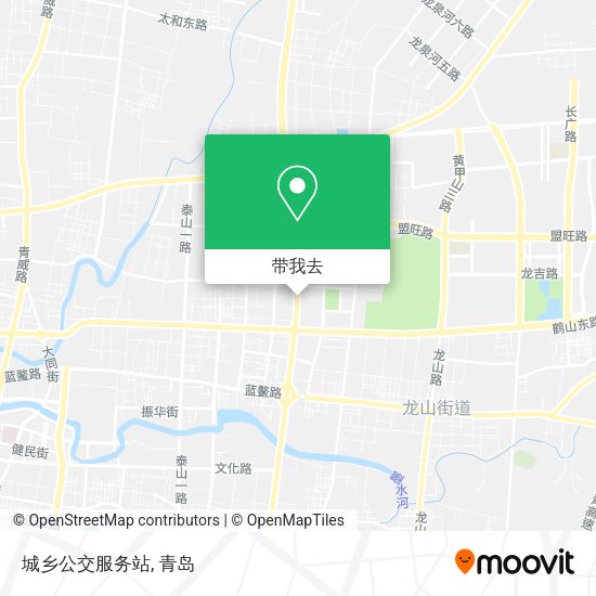 城乡公交服务站地图