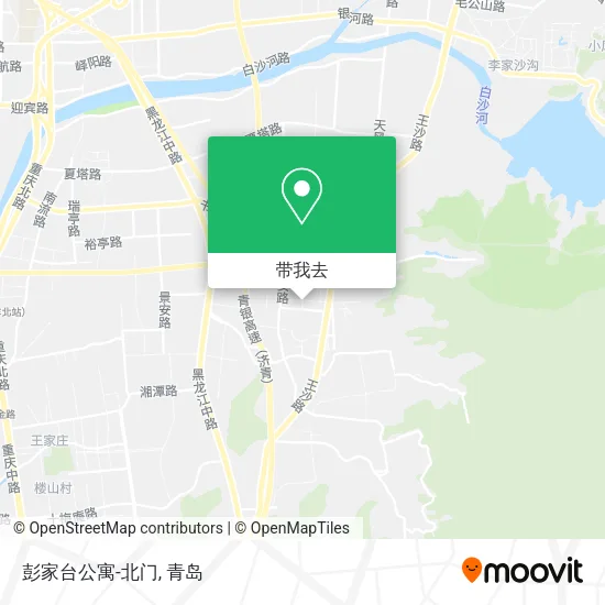 彭家台公寓-北门地图
