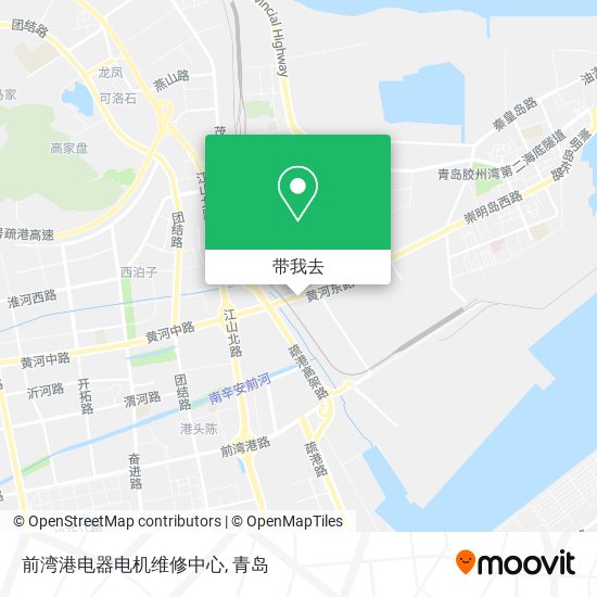 前湾港电器电机维修中心地图