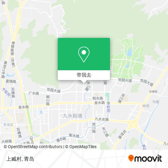 上臧村地图