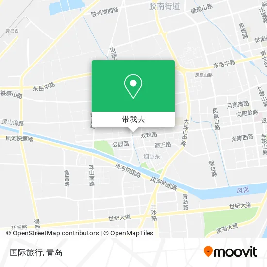 国际旅行地图