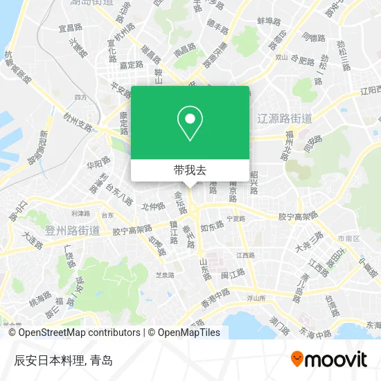 辰安日本料理地图