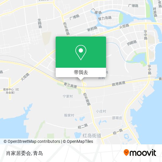 肖家居委会地图