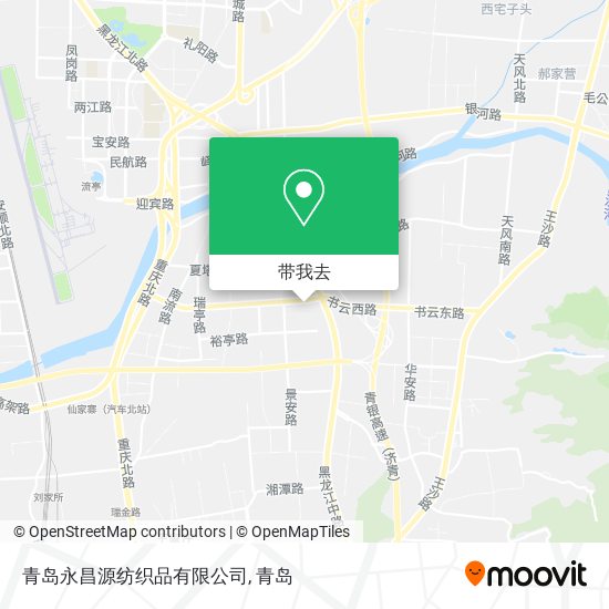 青岛永昌源纺织品有限公司地图