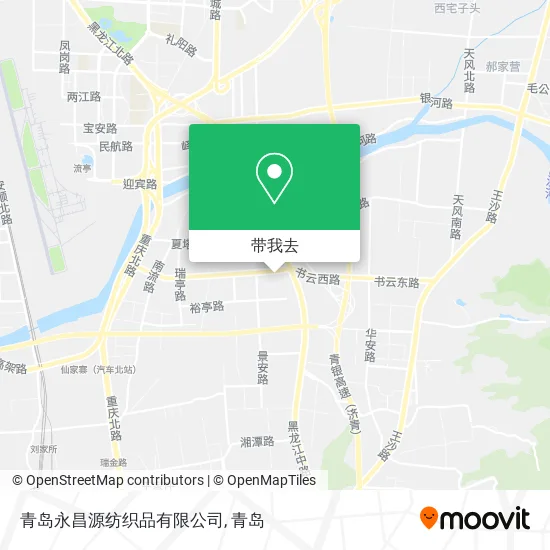 青岛永昌源纺织品有限公司地图