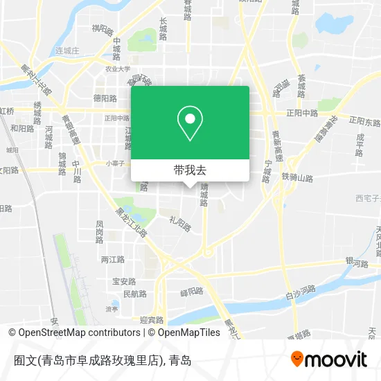 囿文(青岛市阜成路玫瑰里店)地图