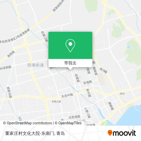董家庄村文化大院-东南门地图