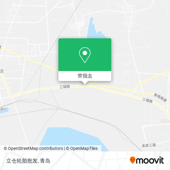 立仓轮胎批发地图
