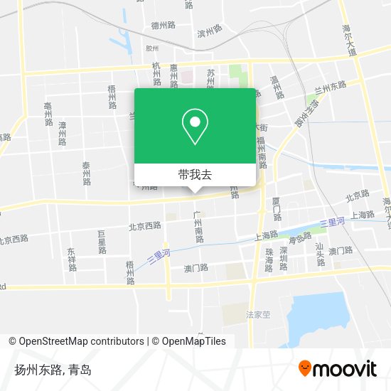 扬州东路地图