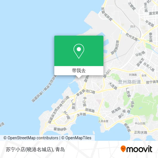 苏宁小店(晓港名城店)地图