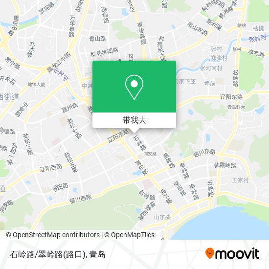 石岭路/翠岭路(路口)地图