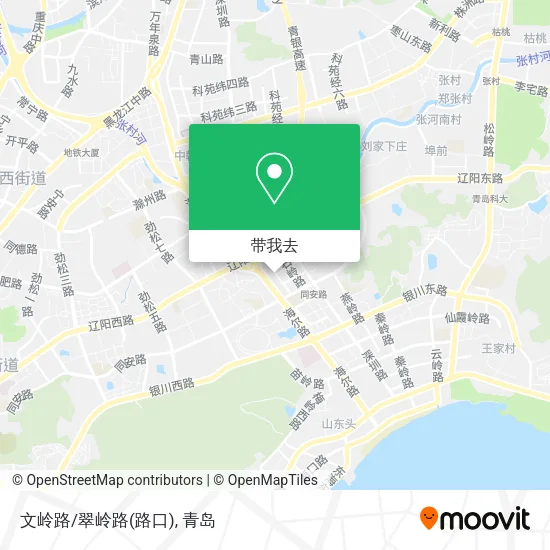 文岭路/翠岭路(路口)地图