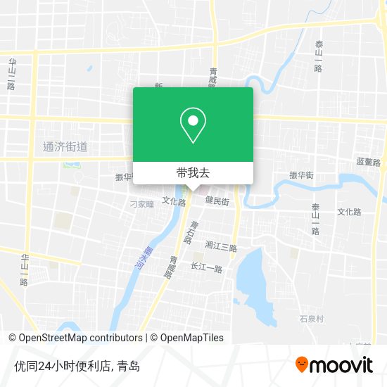 优同24小时便利店地图