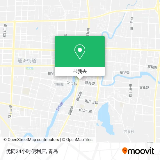 优同24小时便利店地图