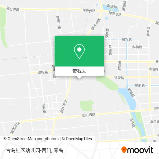 古岛社区幼儿园-西门地图