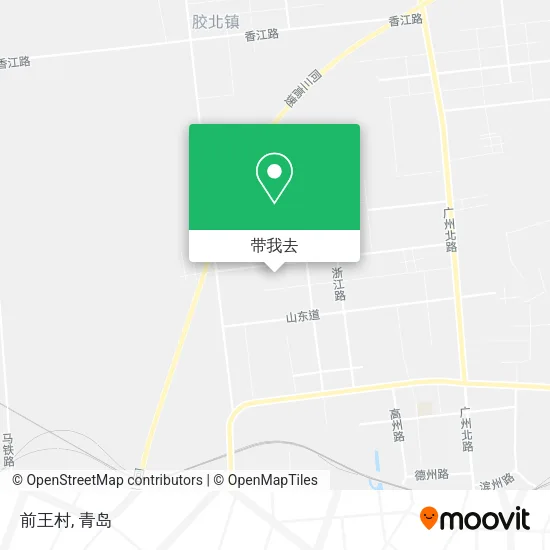 前王村地图