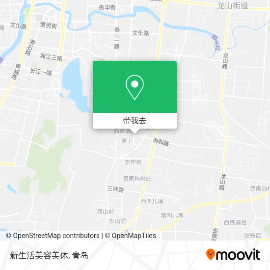 新生活美容美体地图