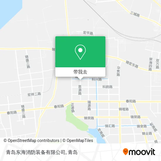 青岛东海消防装备有限公司地图