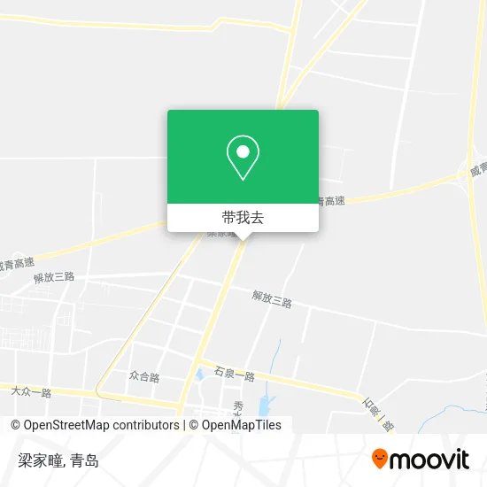梁家疃地图