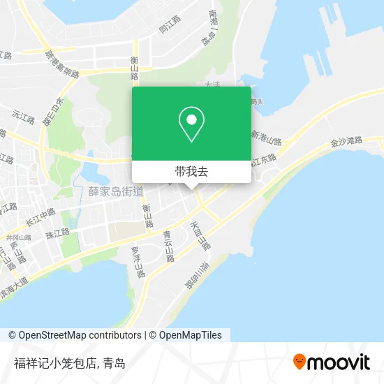 福祥记小笼包店地图