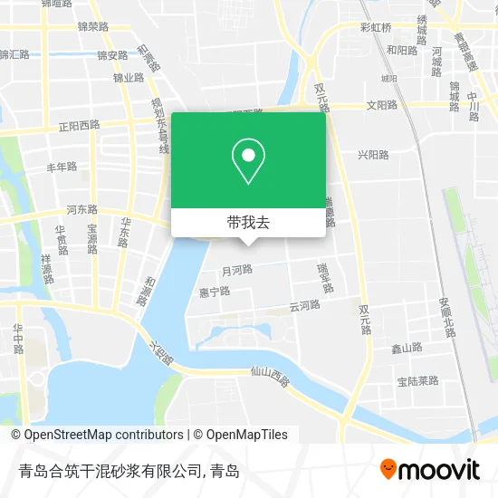 青岛合筑干混砂浆有限公司地图