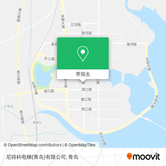 尼得科电梯(青岛)有限公司地图