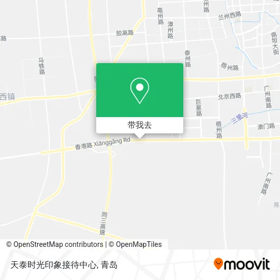 天泰时光印象接待中心地图