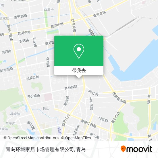 青岛环城家居市场管理有限公司地图