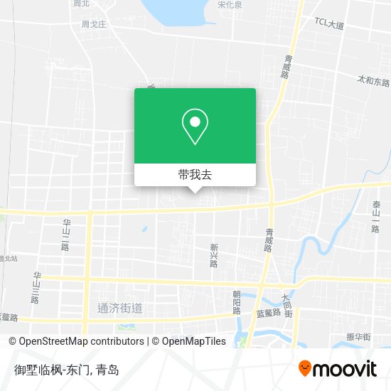 御墅临枫-东门地图