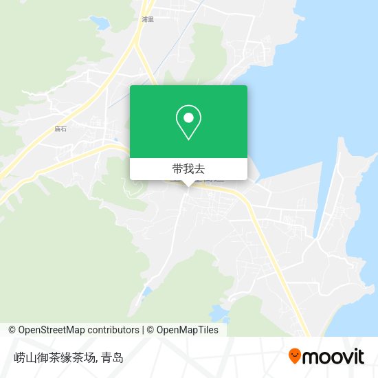 崂山御茶缘茶场地图