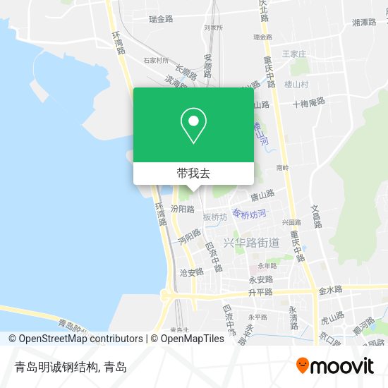 青岛明诚钢结构地图