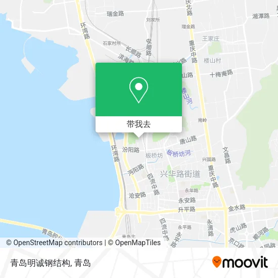 青岛明诚钢结构地图