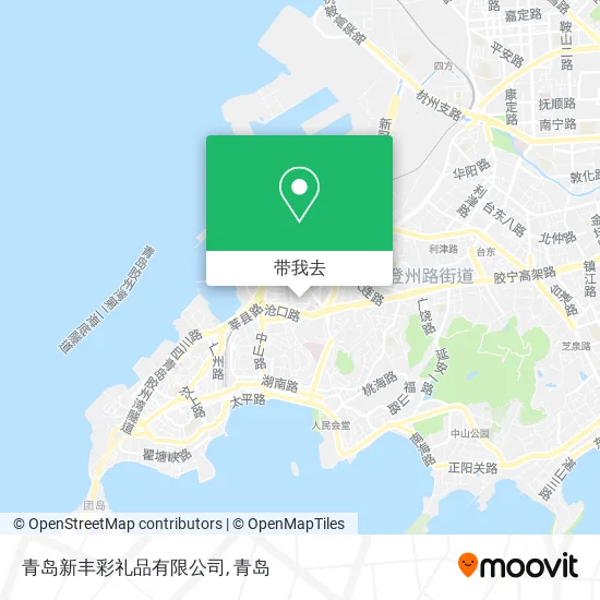 青岛新丰彩礼品有限公司地图