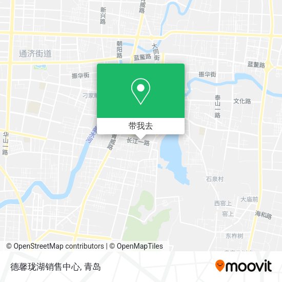德馨珑湖销售中心地图