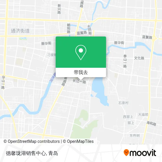 德馨珑湖销售中心地图