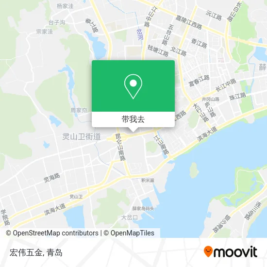 宏伟五金地图