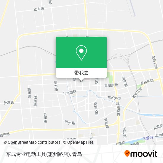 东成专业电动工具(惠州路店)地图