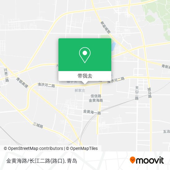 金黄海路/长江二路(路口)地图