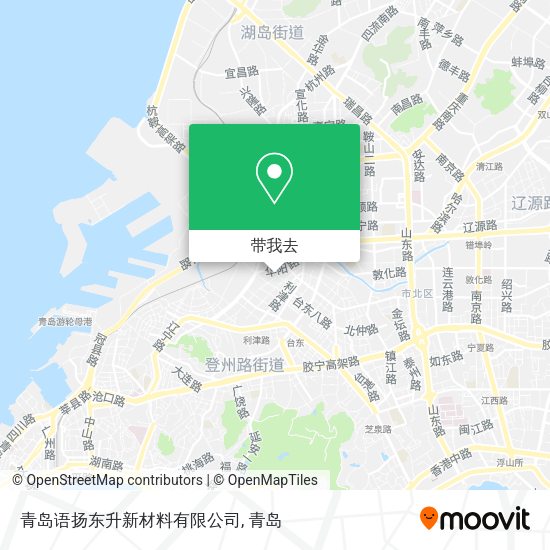 青岛语扬东升新材料有限公司地图